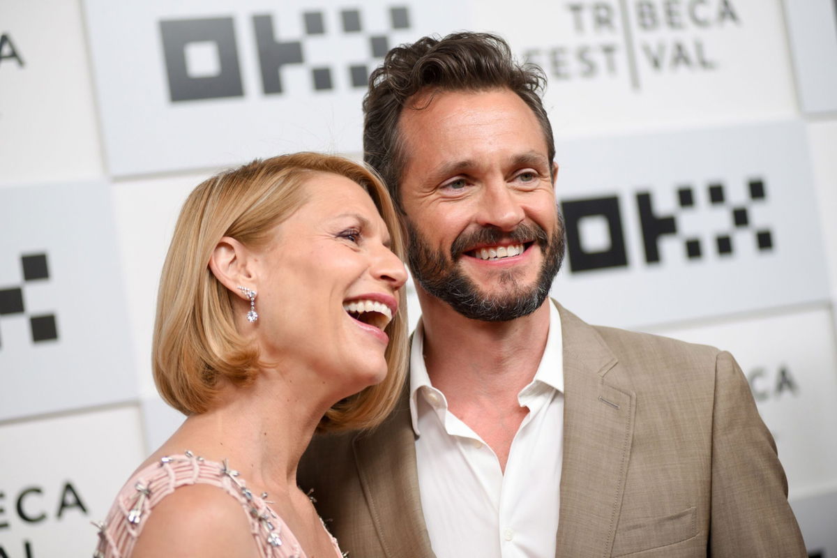 <i>Efren Landaos/Sipa/AP</i><br/>(From left) Claire Danes and Hugh Dancy at the New York premiere of 'Full Circle' in June. The “Homeland” actor and Dancy are now a family of five after welcoming a baby girl