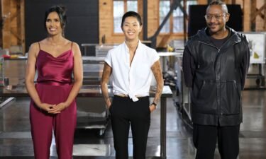 (From left) Padma Lakshmi and Kristen Kish in Season 18 of "Top Chef." Padma Lakshmi is expressing pride for her successor as host of Bravo’s longstanding hit cooking competition show “Top Chef.” On Tuesday