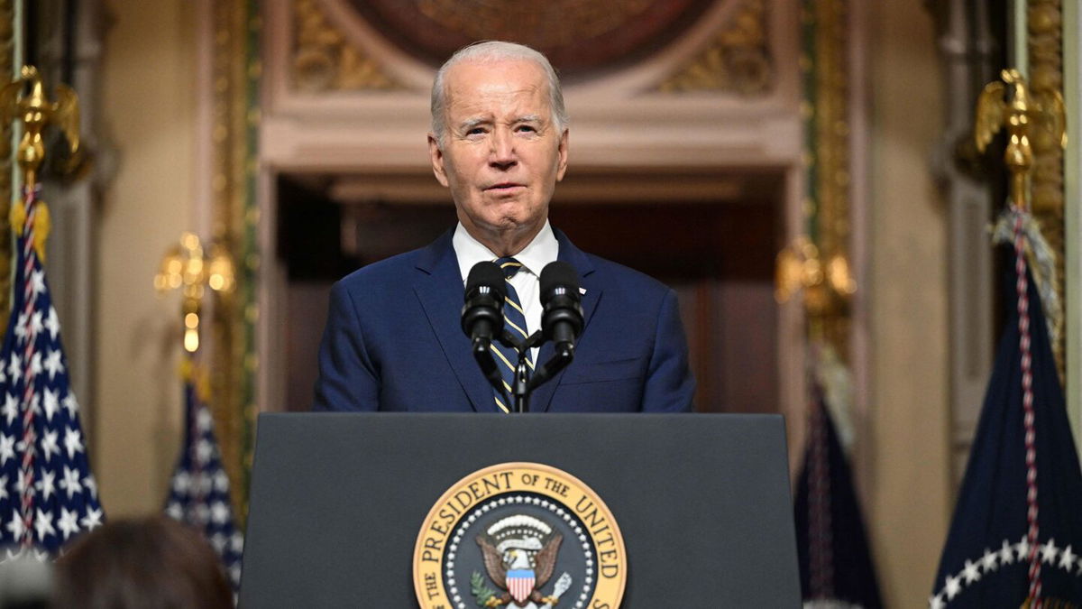 <i>Mandel Ngan/AFP/Getty Images</i><br/>The White House is taking new steps to improve access to online services for Americans with disabilities. President Joe Biden here speaks from the White House on Tuesday