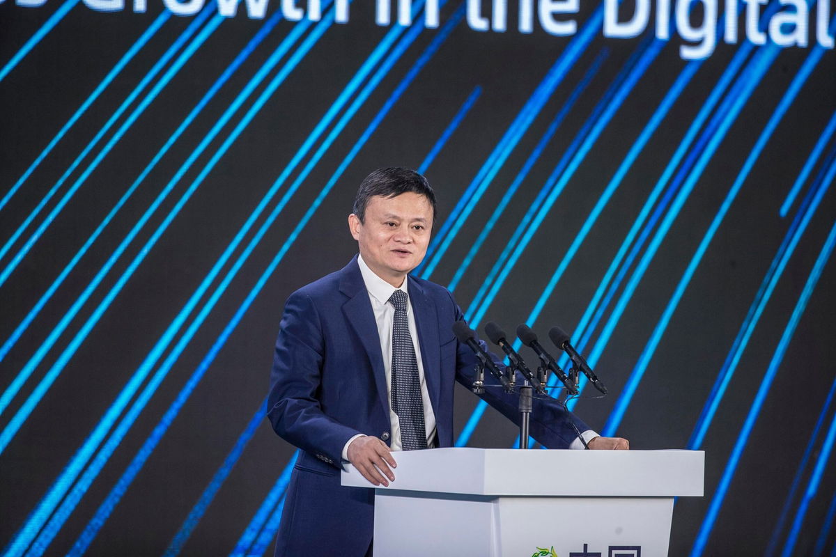 <i>Liu Yang/VCG/Getty Images</i><br/>Jack Ma