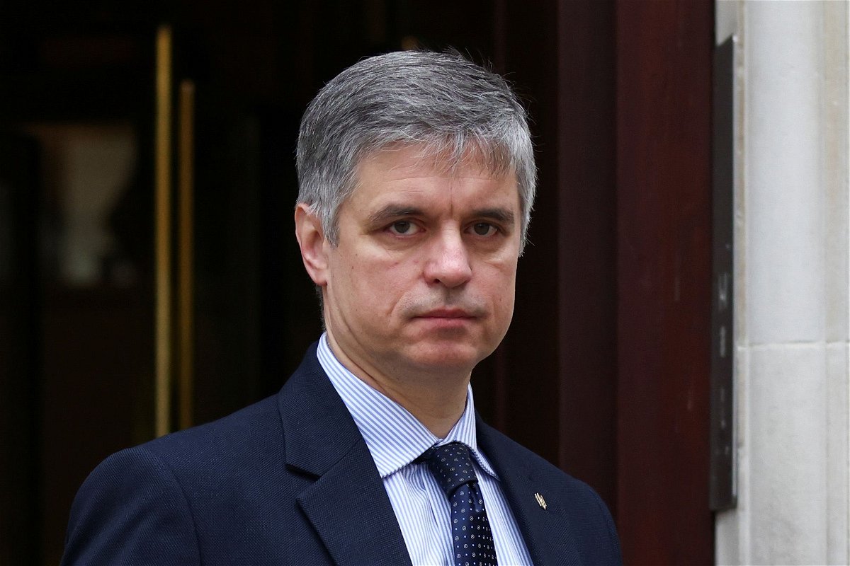 <i>Tom Nicholson/Reuters</i><br/>Ukraine's ambassador to the United Kingdom Vadym Prystaiko in Westminster