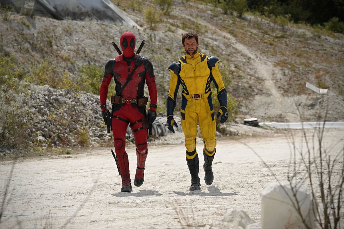 <i>From Deadpool Movie</i><br/>Ryan Reynolds and Hugh Jackman are pictured here in 'Deadpool 3'