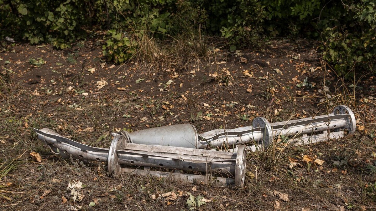 <i>Jim Huylebroek/The New York Times/Redux</i><br/>Spent cluster munitions are seen here in a field in Pereizne