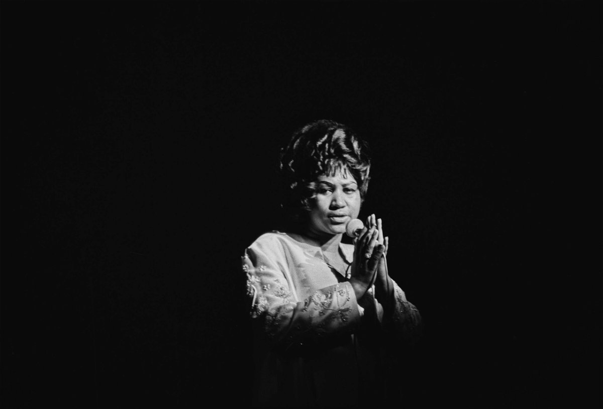 <i>Michael Ochs Archives/Getty Images</i><br/>Aretha Franklin performing in New York in 1968. Five years after the death of Aretha Franklin