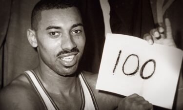 Wilt Chamberlain after his 100-point game