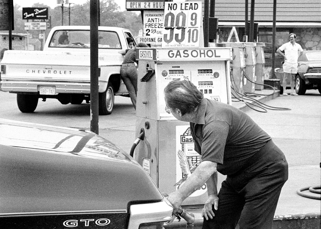 How gas prices have changed across the U.S. since the 1970s