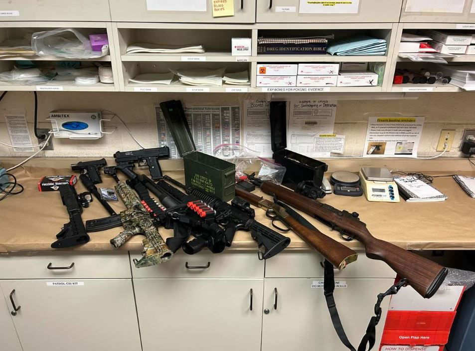 <i>Folsom Police Department/KOVR</i><br/>A Sacramento road rage incident leads to an arrest and multiple firearms charges.