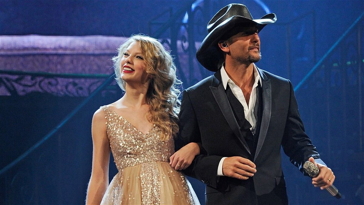 Taylor Swift and Tim McGraw in 2011.