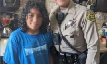 A heroic 11-year-old rescued a younger brother and cousin from drowning in a pool at a Palmdale home.