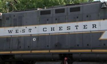 Police are looking for the teens who vandalized a West Chester Railroad train