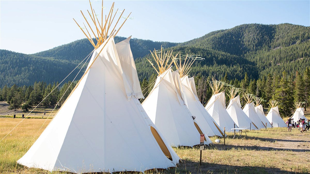 Yellowstone Revealed- All Nations Teepee Village by Mountain Time Arts 