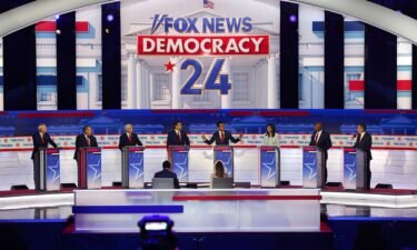 The first Republican primary debate of the 2024 campaign season hosted by Fox News averaged 12.8 million viewers.