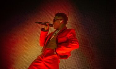 Wizkid performs in front of a sell-out crowd of 45