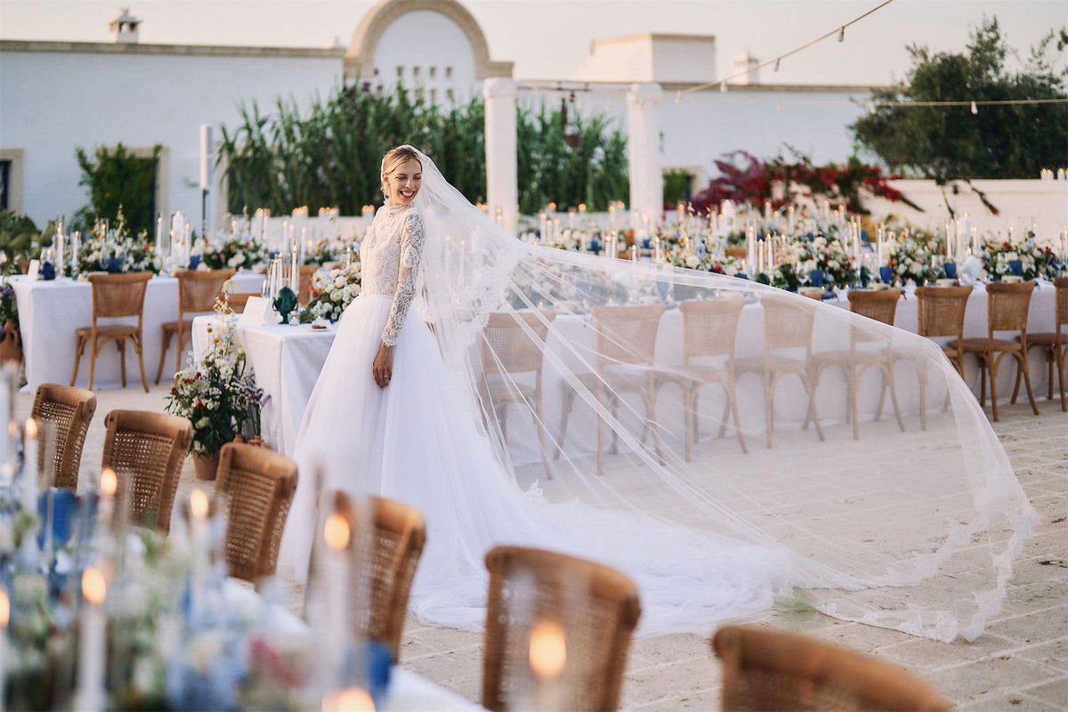 Wedding planners say it's important for planners and couples to have a good relationship. Here's a snapshot from a Puglia, Italy wedding planned by Giorgia Fantin Borghi.