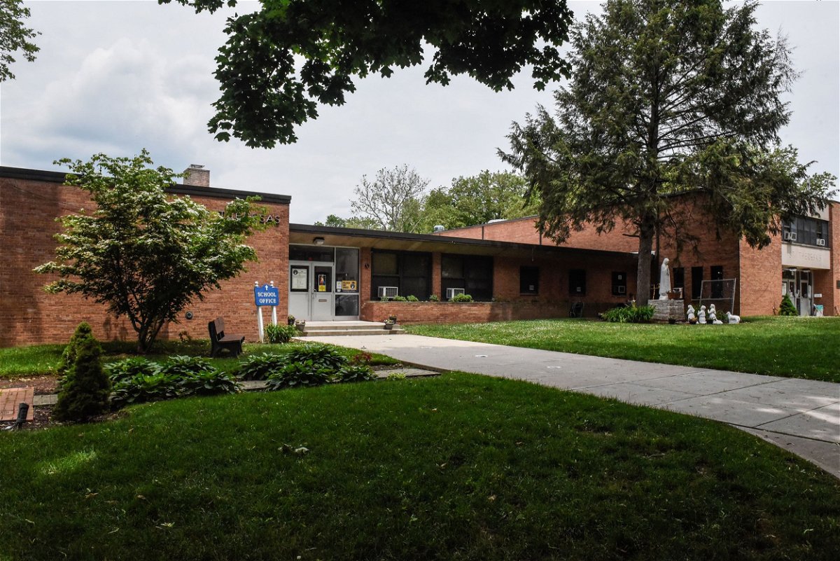 <i>Stephanie Keith/The New York TImes/Redux</i><br/>The exterior of the St. Theresa School in Kenilworth