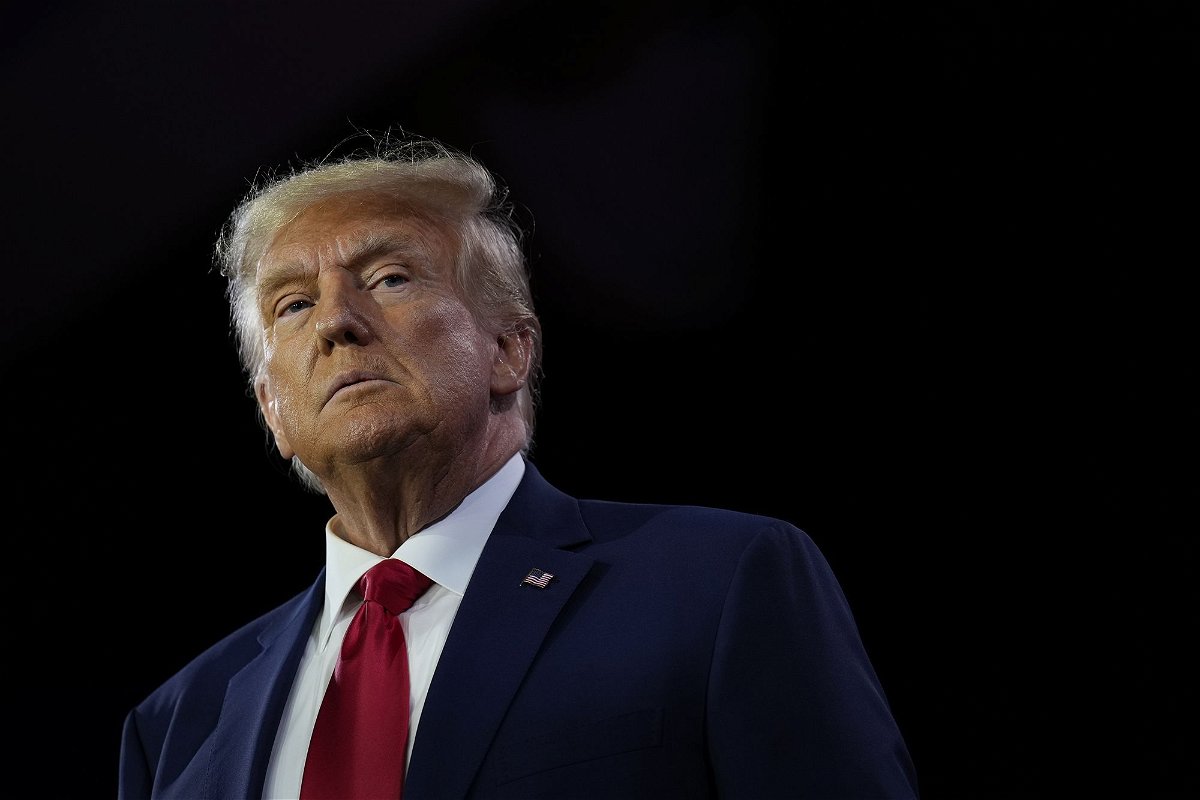 <i>Drew Angerer/Getty Images</i><br/>An Atlanta-based grand jury has indicted former President Donald Trump on state charges stemming from his efforts to overturn his 2020 electoral defeat.
