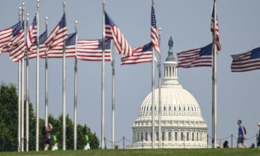 A view of the United States Capitol in Washington