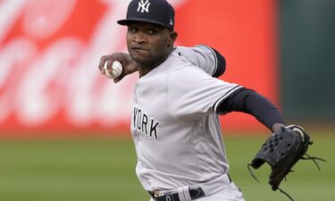 Domingo Germán threw a perfect game against the Oakland Athletics on June 28.