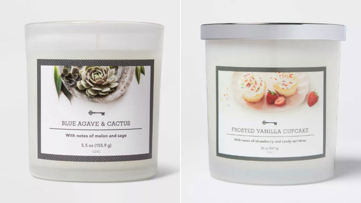 <i>From United States Consumer Product Safety Commission</i><br/>Target is recalling 2.2 million Threshold candles due to laceration and burn hazards.