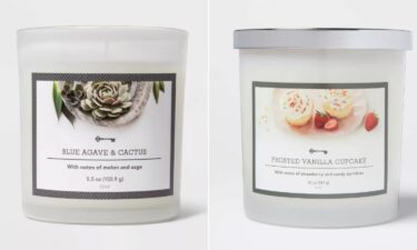 Target is recalling 2.2 million Threshold candles due to laceration and burn hazards.