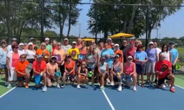 A South Jersey pickleball family at James Atkinson Memorial Park is helping a member fighting cancer.