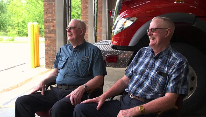 <i></i><br/>Floyd and Lloyd Green helped start Savannah Volunteer Fire Department in 1978.