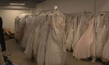 North Andover-based Brides Across America is now scrambling to recover after flooding from a broken dam ruined hundreds of wedding dresses that were supposed to be donated to members of the military