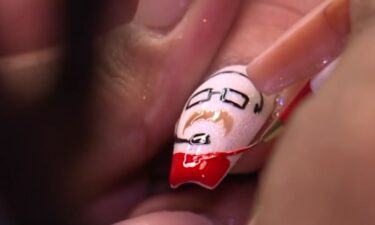 Nail artist Hilary Carter is crafting an extravagant Kansas City Chiefs set ahead of the season opener.