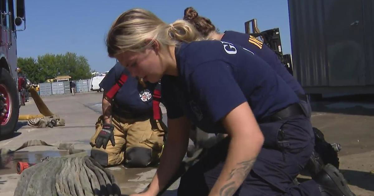 <i>WBBM</i><br/>Firefighters from across the state were honing their skills in Romeoville on Saturday. It's a unique training opportunity for women that's led by women.