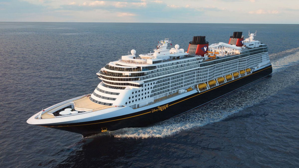 The Disney Treasure will set sail in December 2024. It will be the sister ship to the Disney Wish.