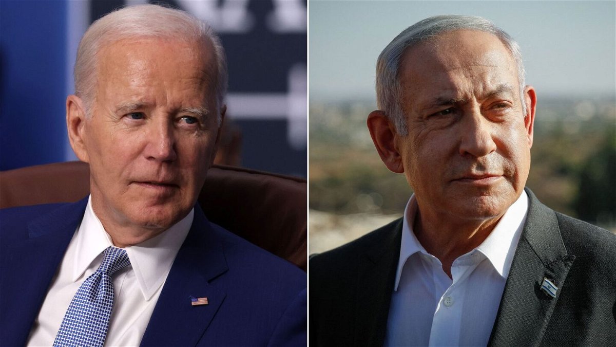 <i>Getty Images</i><br/>US President Joe Biden and Israeli Prime Minister Benjamin Netanyahu are pictured in a split image. Biden is set to hold a long-anticipated meeting with Netanyahu in New York