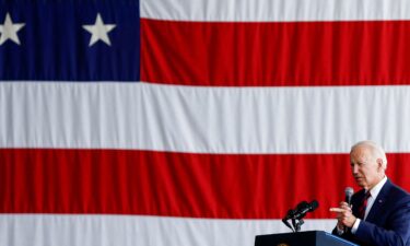 President Joe Biden delivers remarks to service members