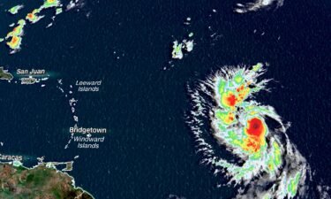 Lee rapidly intensified into a strong tropical storm September 6 as it tracks over record-warm ocean waters and an environment favorable for strengthening