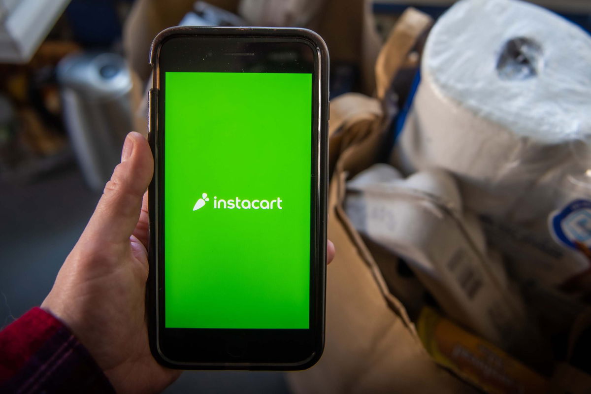 Instacart’s latest valuation is tens of billions of dollars below what the company was once worth just a year ago, as the company attempts an initial public stock offering in a challenging climate for online delivery.