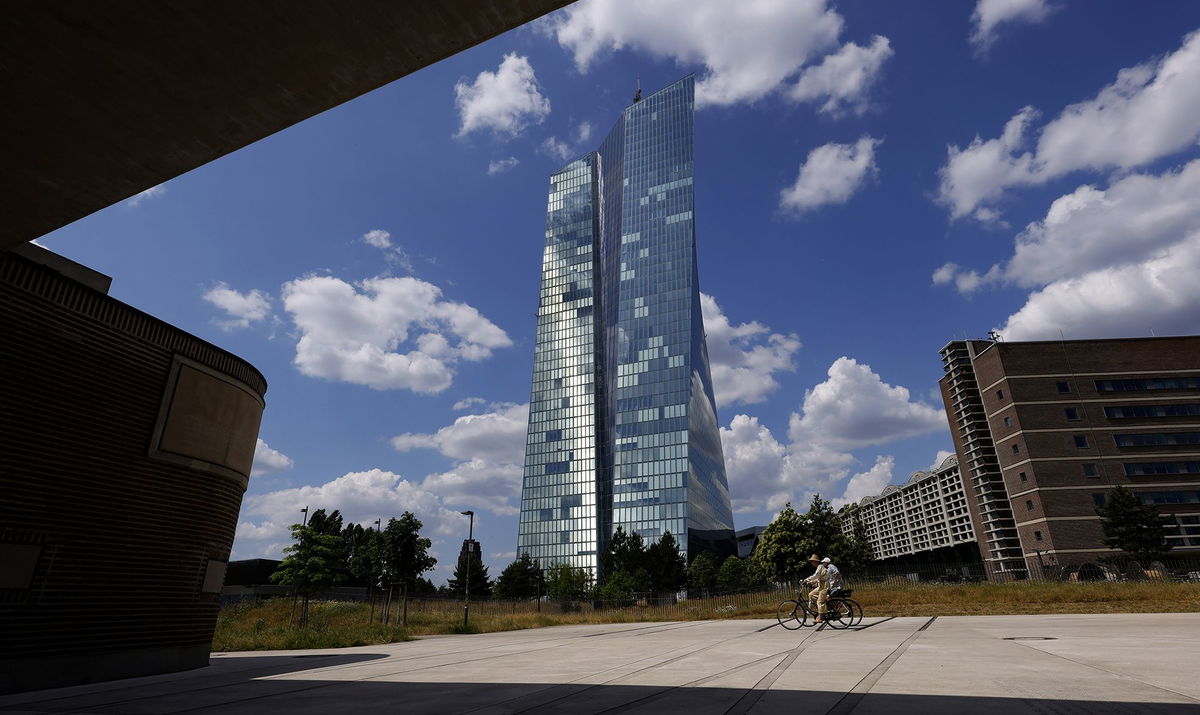 The ECB has implemented a series of rate rises since July 2022 in a bid to curb inflation.