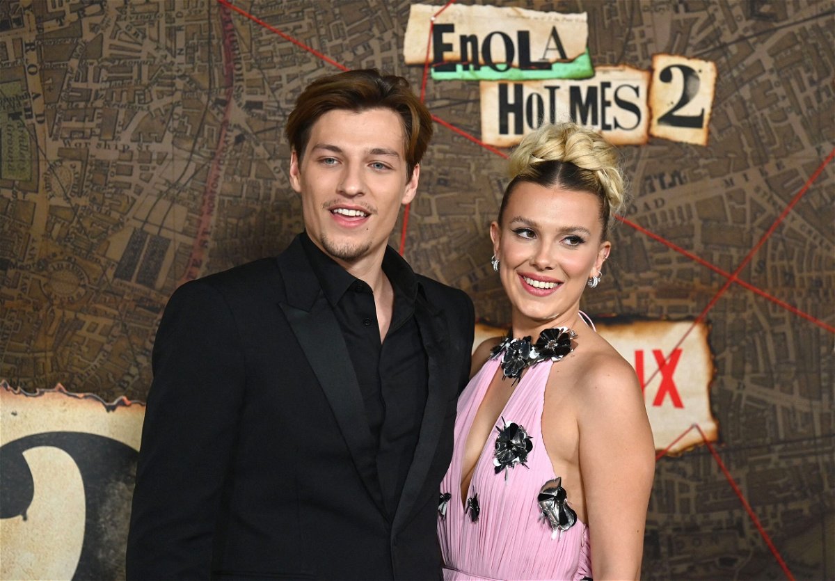 Jake Bongiovi and Millie Bobby Brown are pictured in 2022. The “Stranger Things” star, who is marrying the rocker’s son, recently told “Today” that her future father-in-law will not be performing at their wedding.