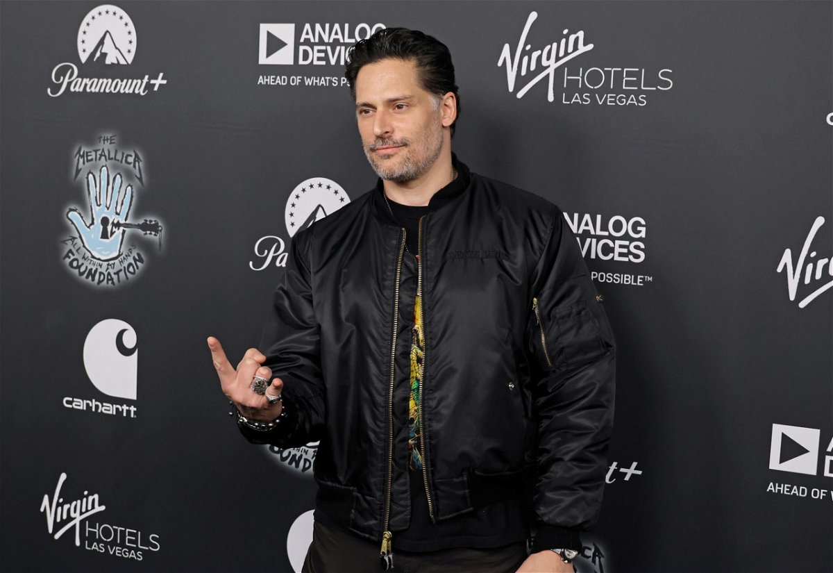 Joe Manganiello is seen here in December 2022 in Los Angeles, California. The “True Blood” star will host “Deal or No Deal Island.”