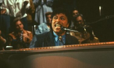 Little Richard performs onstage circa 1980.
