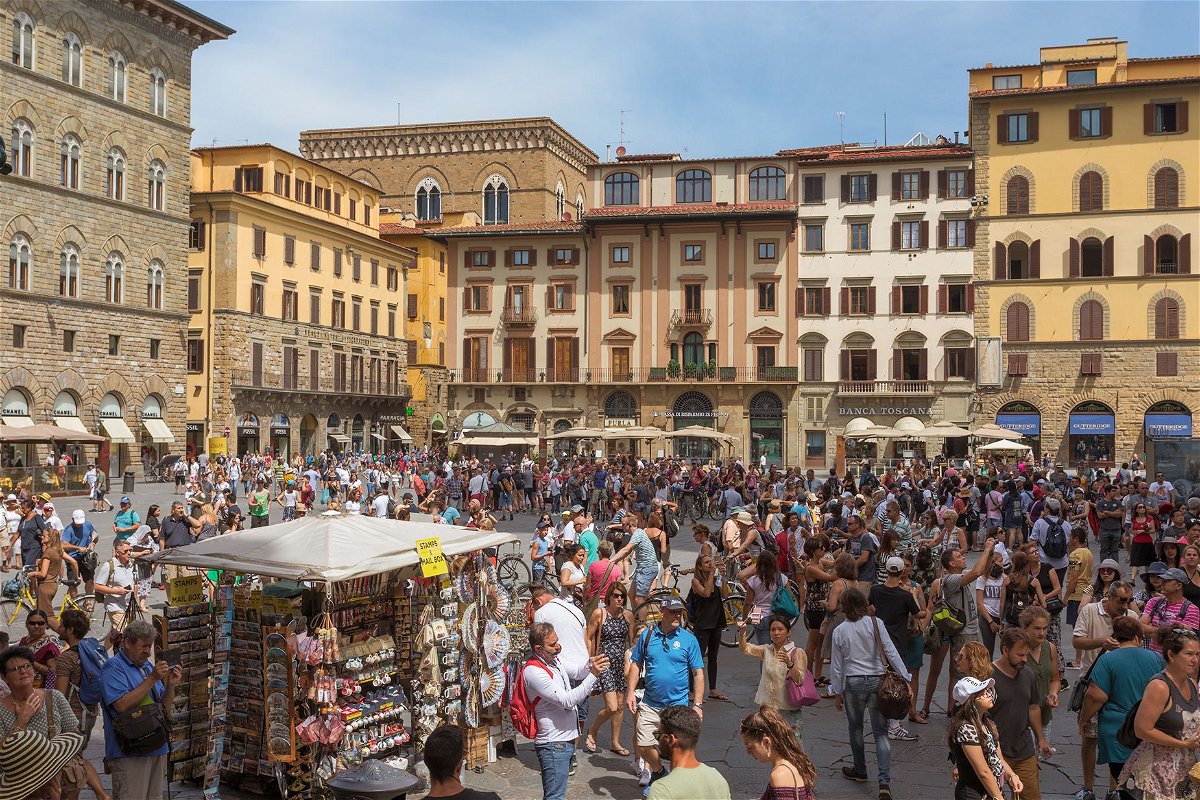 <i>Marcus Lindstrom/iStock Unreleased/Getty Images</i><br/>Florence's central square