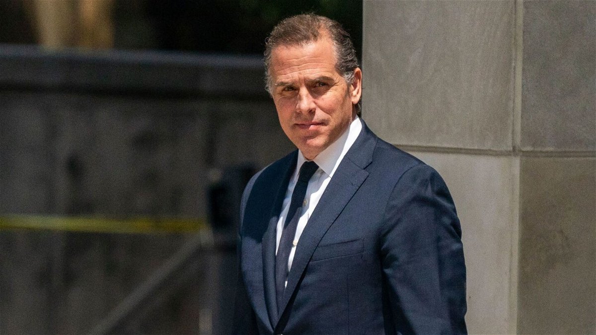 <i>Shawn Thew/EPA-EFE/Shutterstock</i><br/>Hunter Biden departs the US Federal District Court in Wilmington