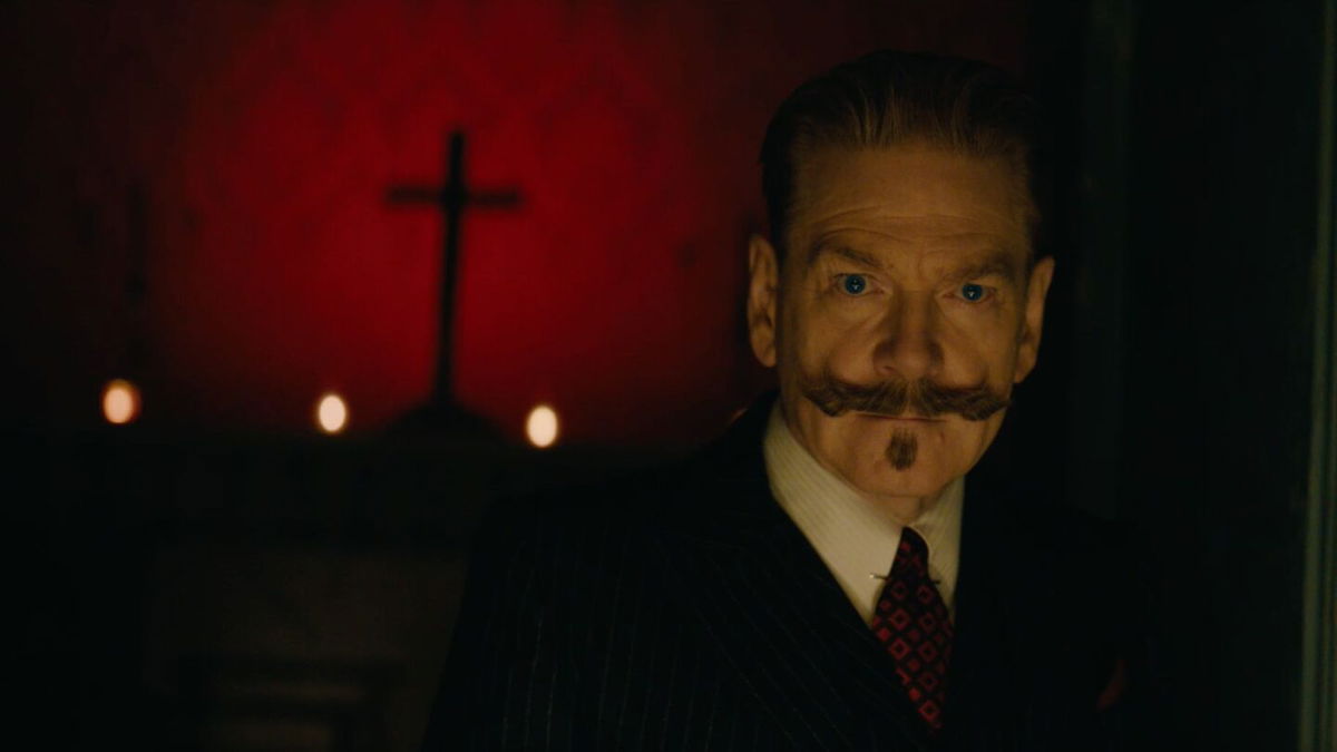 Kenneth Branagh as Hercule Poirot in 