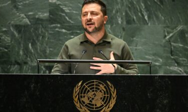 Ukrainian President Volodymyr Zelensky