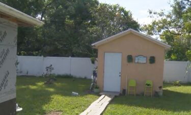 Marisel Jacobo is still living in her backyard shed after Ian destroyed her Orlovista home.