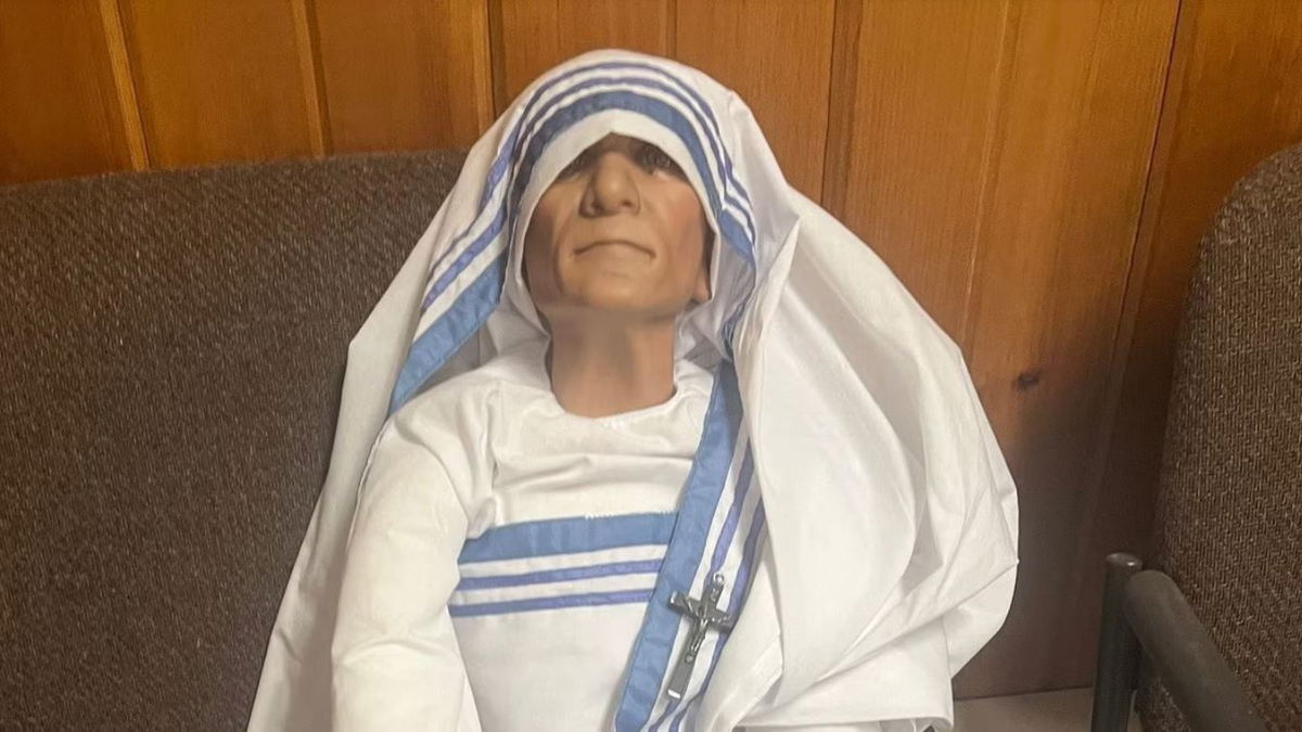 <i>Frankenmuth Police/WNEM</i><br/>The Frankenmuth Police Department is seeking the owner of a missing Mother Teresa doll.