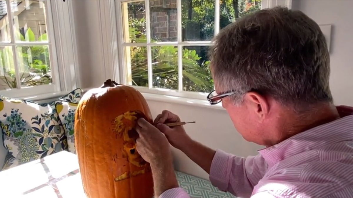 <i>WRAL</i><br/>Kenny Krause carves realistic portraits into pumpkins each Halloween as a tribute to notable figures who have died.