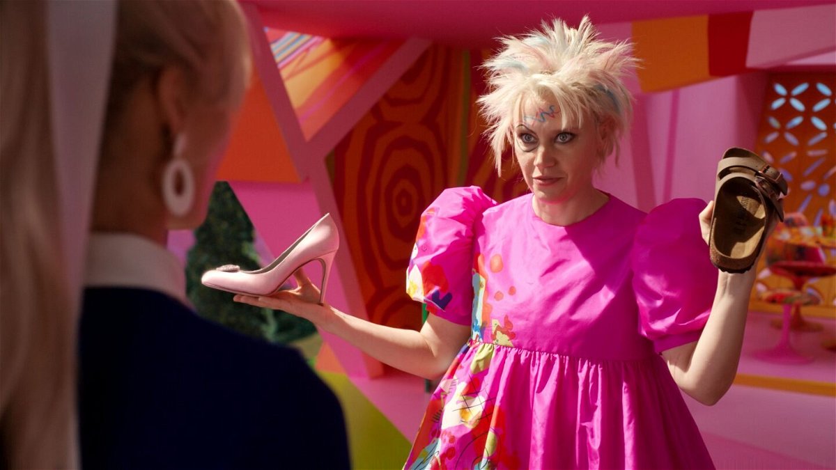 Kate McKinnon as Weird Barbie could be your next Halloween costume.