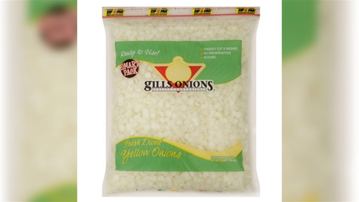<i>CDC</i><br/>Multiple products from Gills Onions have been recalled amid a multistate salmonella outbreak.
