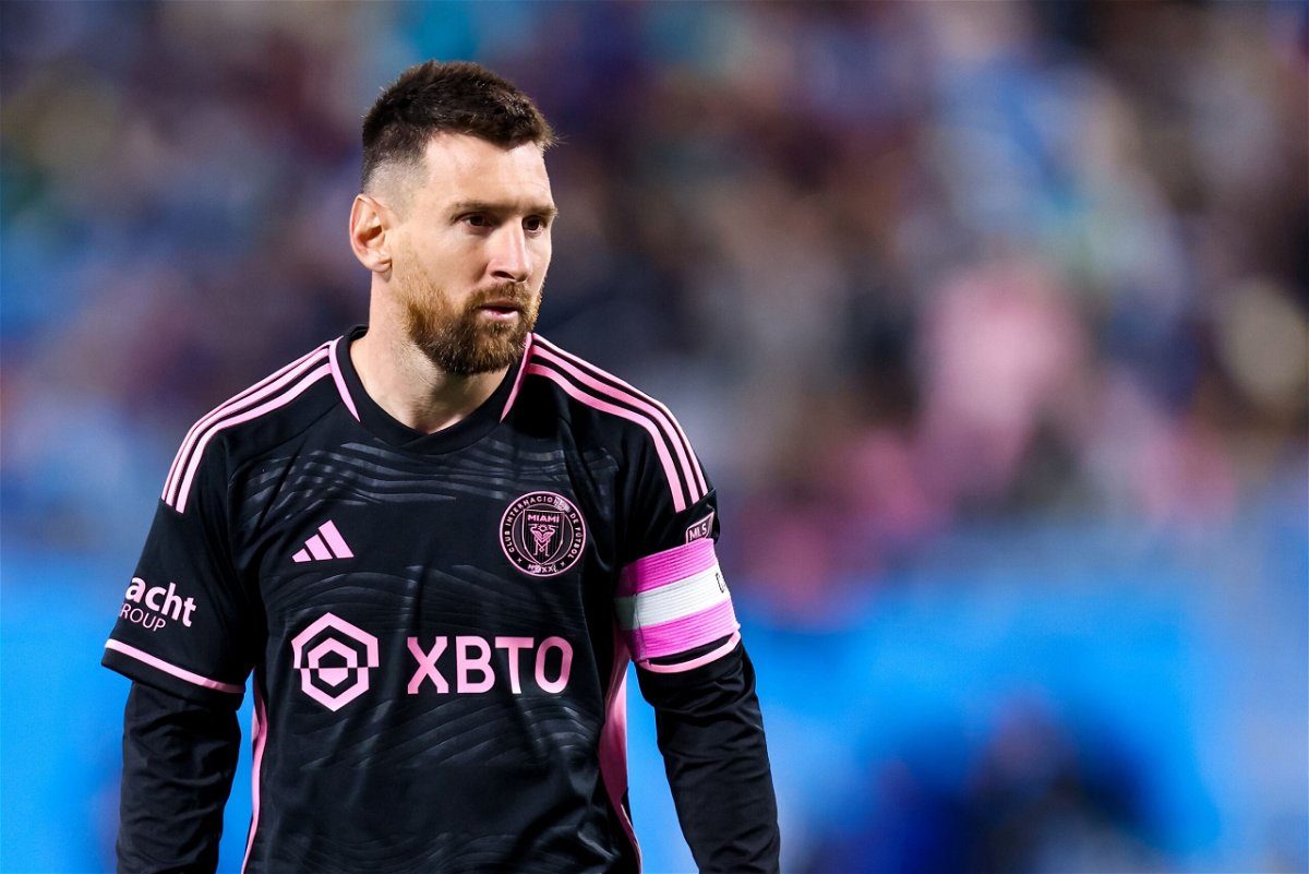 <i>David Jensen/Icon Sportswire/Getty Images</i><br/>Lionel Messi in action against Charlotte FC.