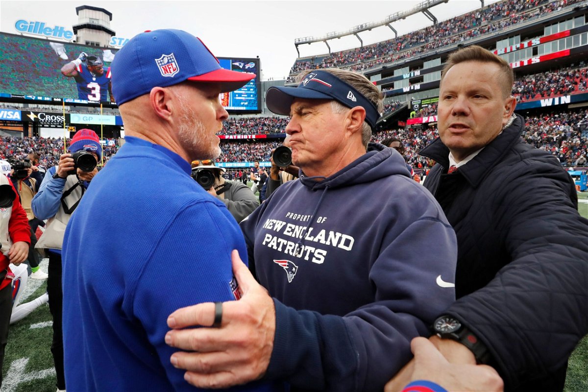 <i>Michael Dwyer/AP</i><br/>New England Patriots head coach Bill Belichick