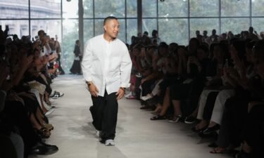Models walk in the finale of the Spring-Summer 2024 3.1 Phillip Lim show at New York Fashion Week on September 10.